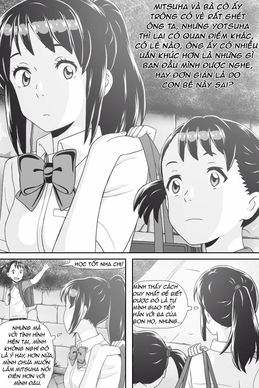 Tên Cậu Là Gì: Nghĩ Ngợi & Mộng Mơ 0 Góc nhìn người trinh nữ. trang 10