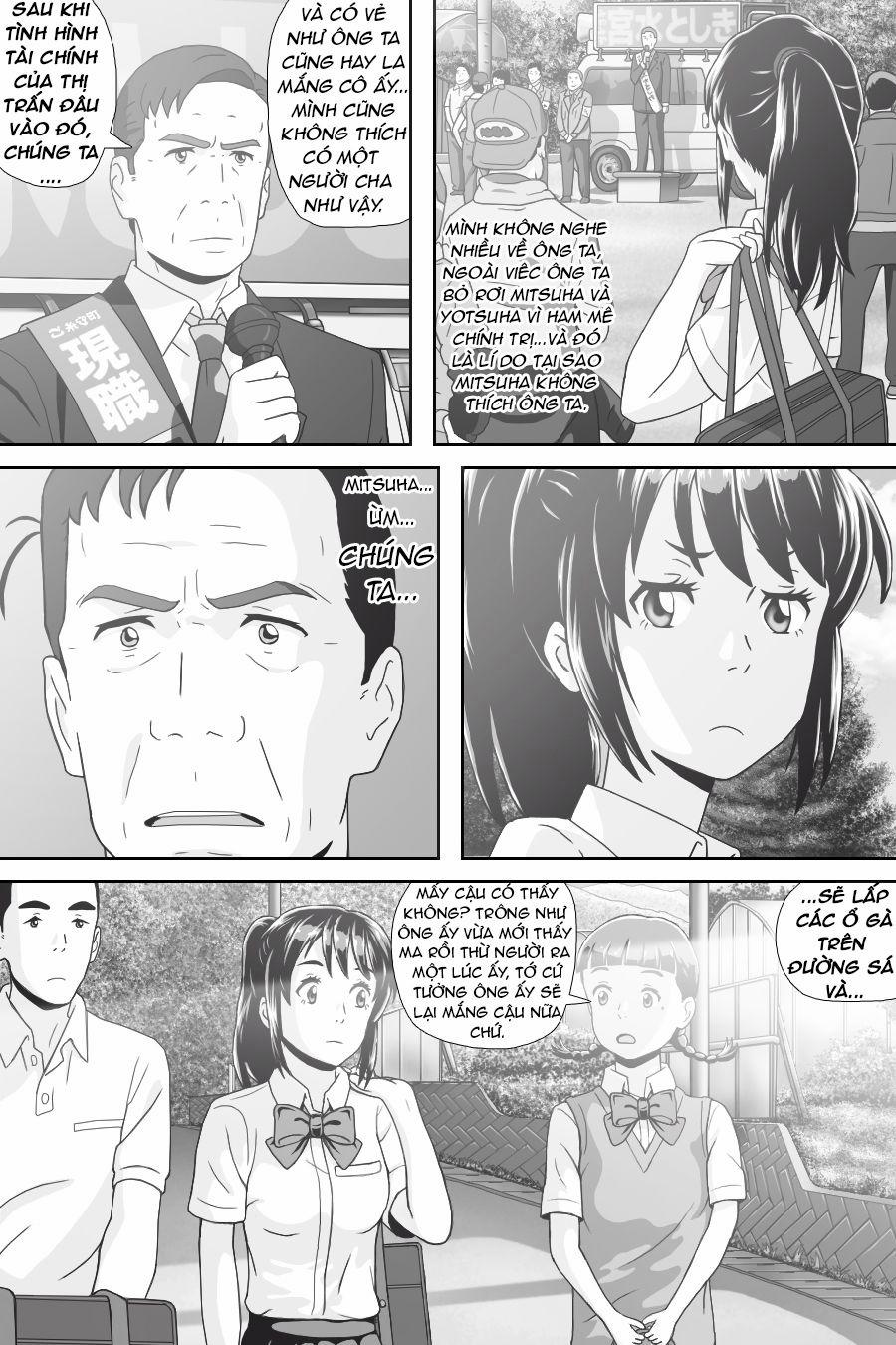 Tên Cậu Là Gì: Nghĩ Ngợi & Mộng Mơ 0 Góc nhìn người trinh nữ. trang 13