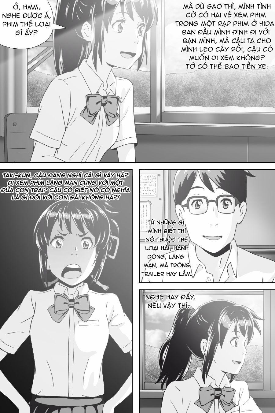 Tên Cậu Là Gì: Nghĩ Ngợi & Mộng Mơ 0 Góc nhìn người trinh nữ. trang 17