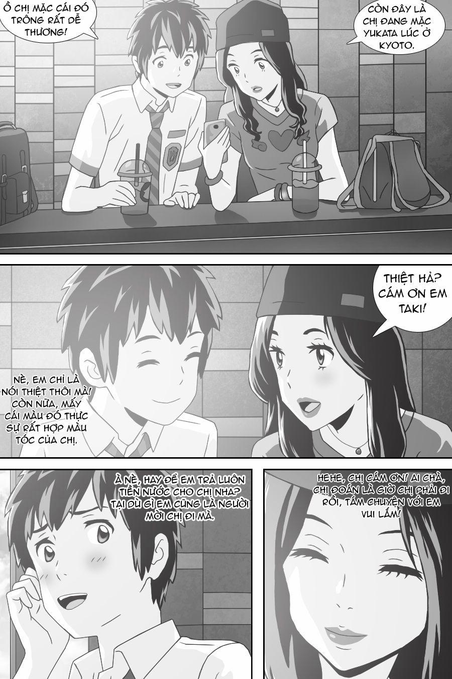 Tên Cậu Là Gì: Nghĩ Ngợi & Mộng Mơ 0 Góc nhìn người trinh nữ. trang 43