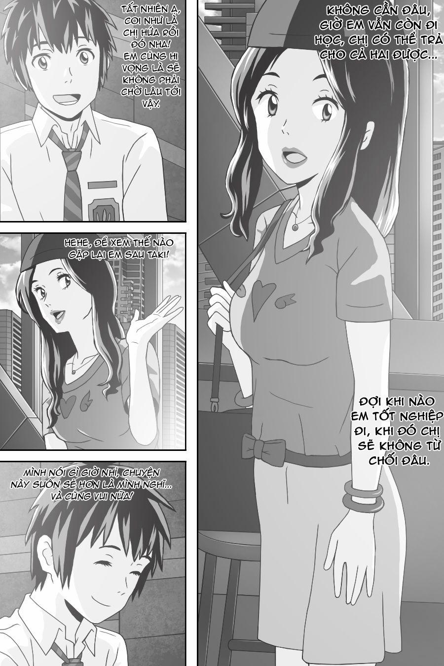 Tên Cậu Là Gì: Nghĩ Ngợi & Mộng Mơ 0 Góc nhìn người trinh nữ. trang 44