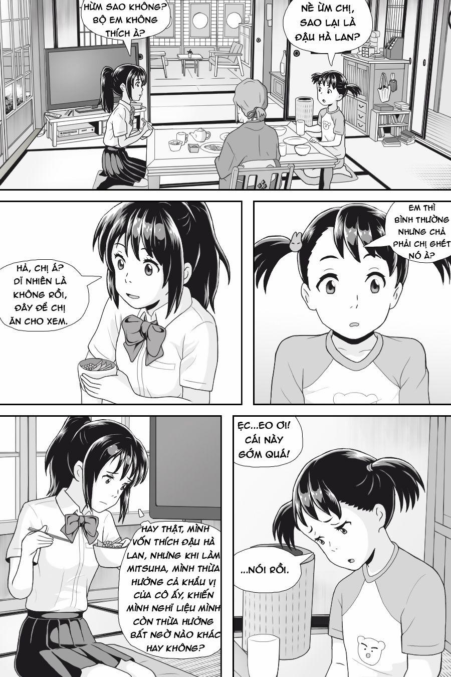 Tên Cậu Là Gì: Nghĩ Ngợi & Mộng Mơ 0 Những sợi chỉ định mệnh. trang 18