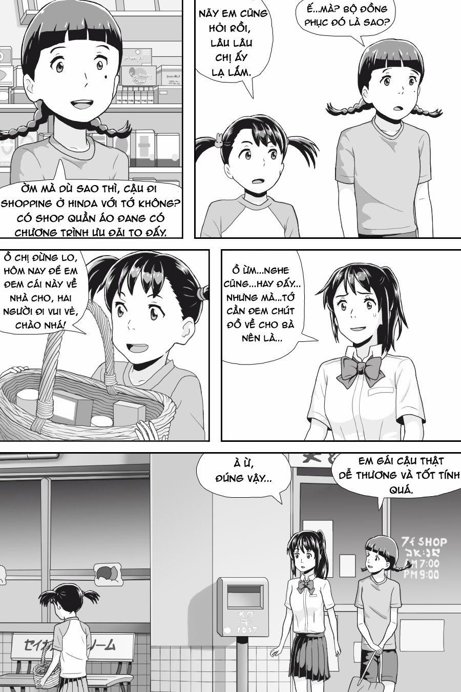 Tên Cậu Là Gì: Nghĩ Ngợi & Mộng Mơ 0 Những sợi chỉ định mệnh. trang 20