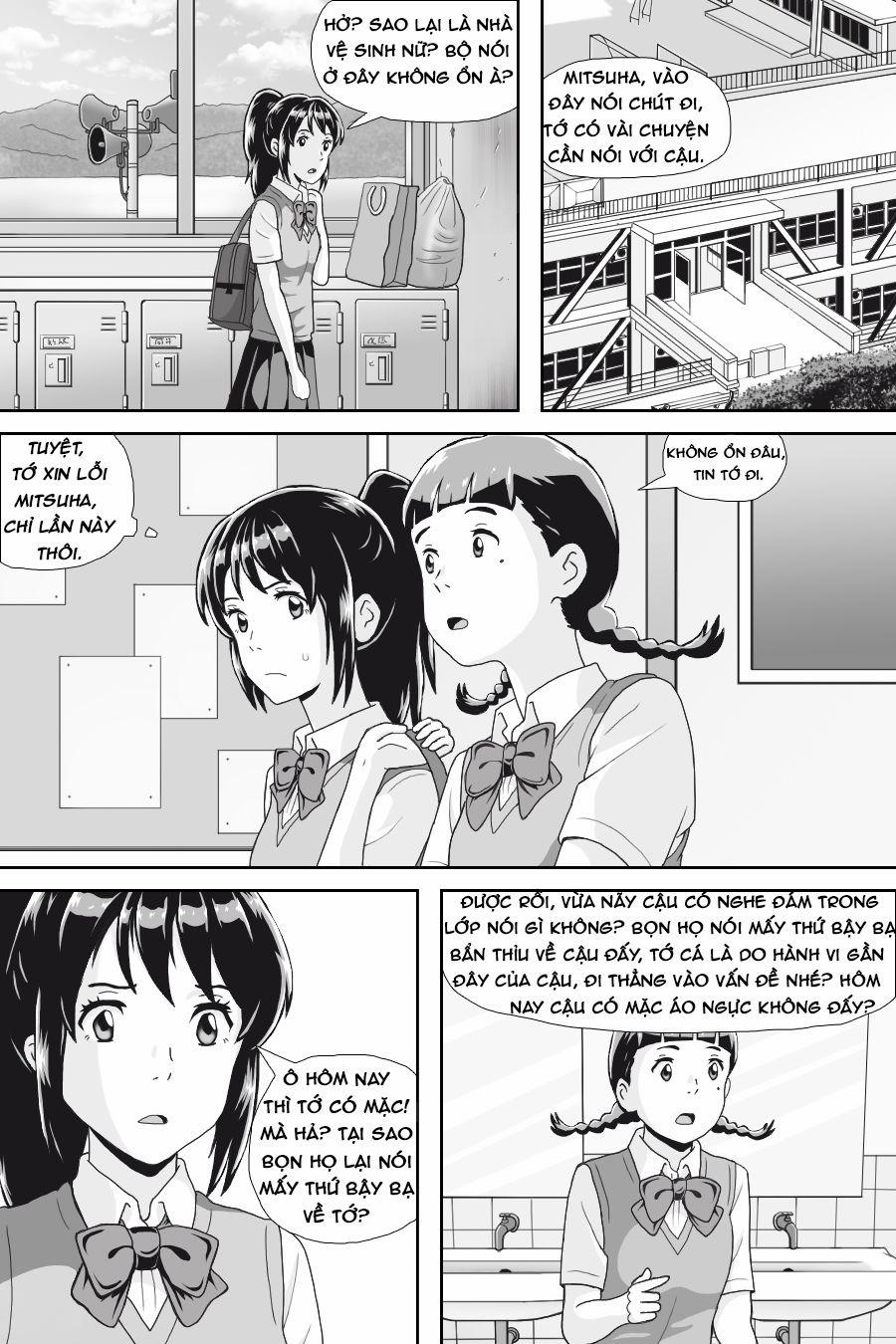 Tên Cậu Là Gì: Nghĩ Ngợi & Mộng Mơ 0 Sự chật vật. trang 13