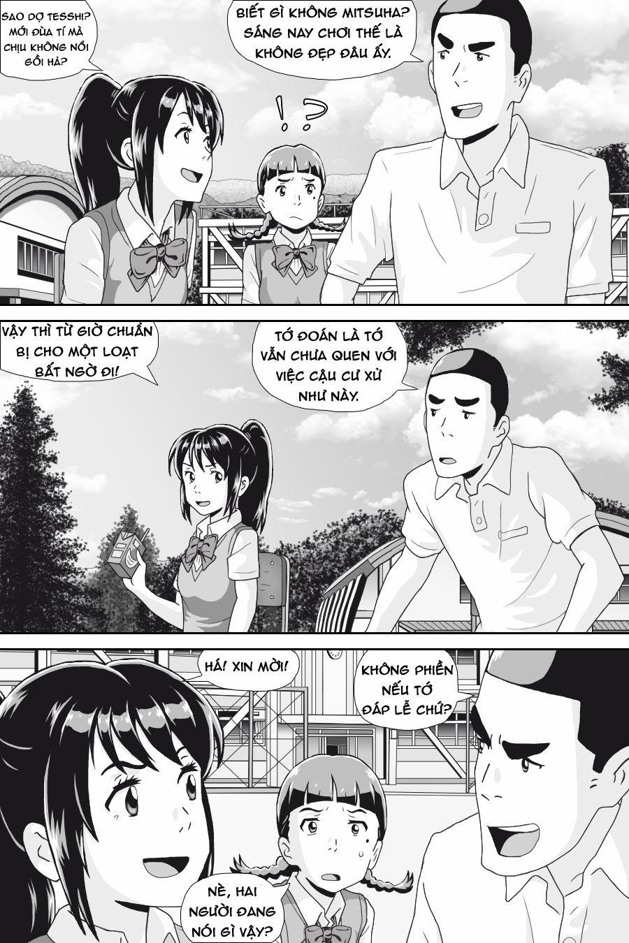 Tên Cậu Là Gì: Nghĩ Ngợi & Mộng Mơ 0 Sự chật vật. trang 21