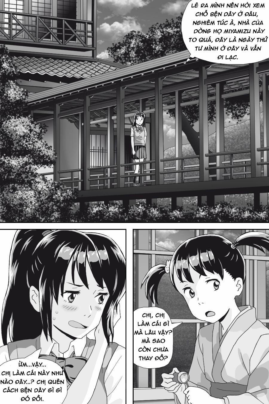 Tên Cậu Là Gì: Nghĩ Ngợi & Mộng Mơ 0 Sự chật vật. trang 34