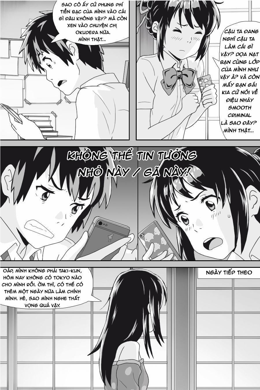 Tên Cậu Là Gì: Nghĩ Ngợi & Mộng Mơ 0 Sự chật vật. trang 40