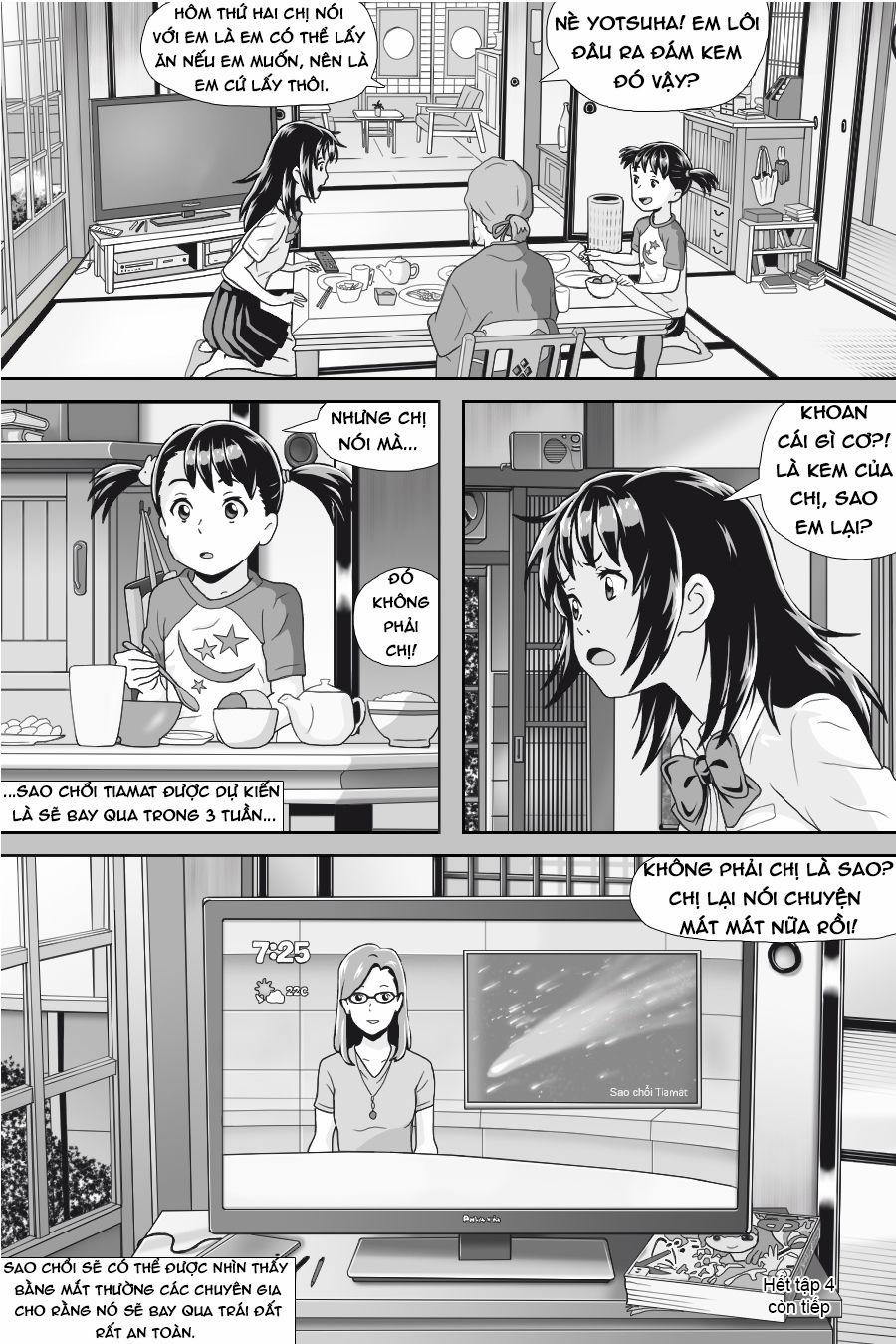 Tên Cậu Là Gì: Nghĩ Ngợi & Mộng Mơ 0 Sự chật vật. trang 41