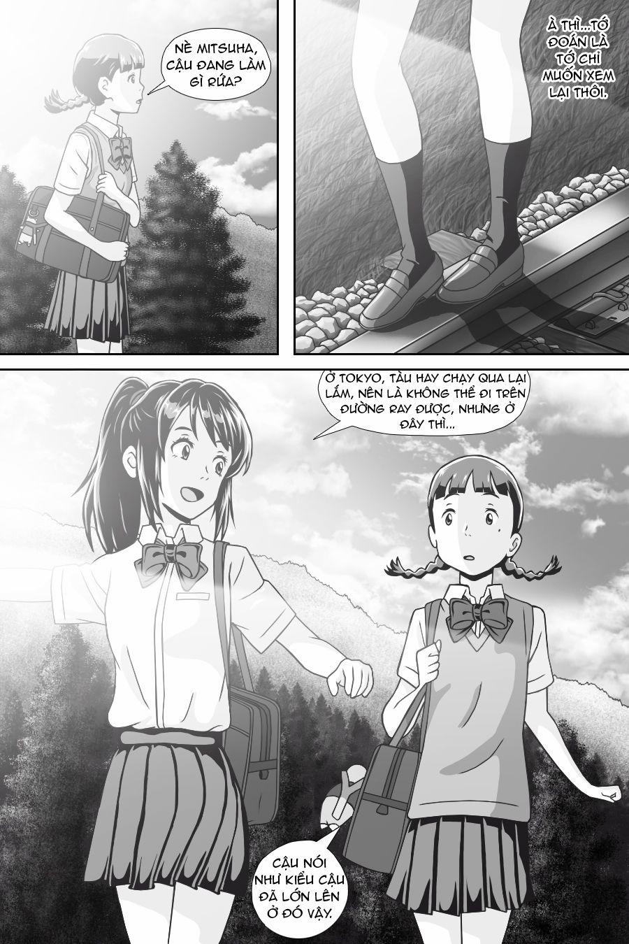 Tên Cậu Là Gì: Nghĩ Ngợi & Mộng Mơ 0 Sự giao thoa. trang 17