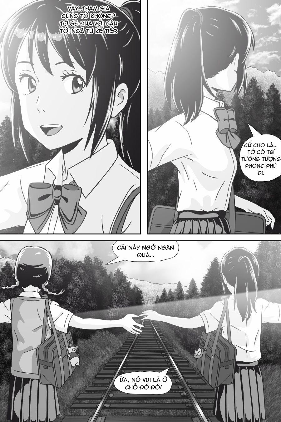 Tên Cậu Là Gì: Nghĩ Ngợi & Mộng Mơ 0 Sự giao thoa. trang 18