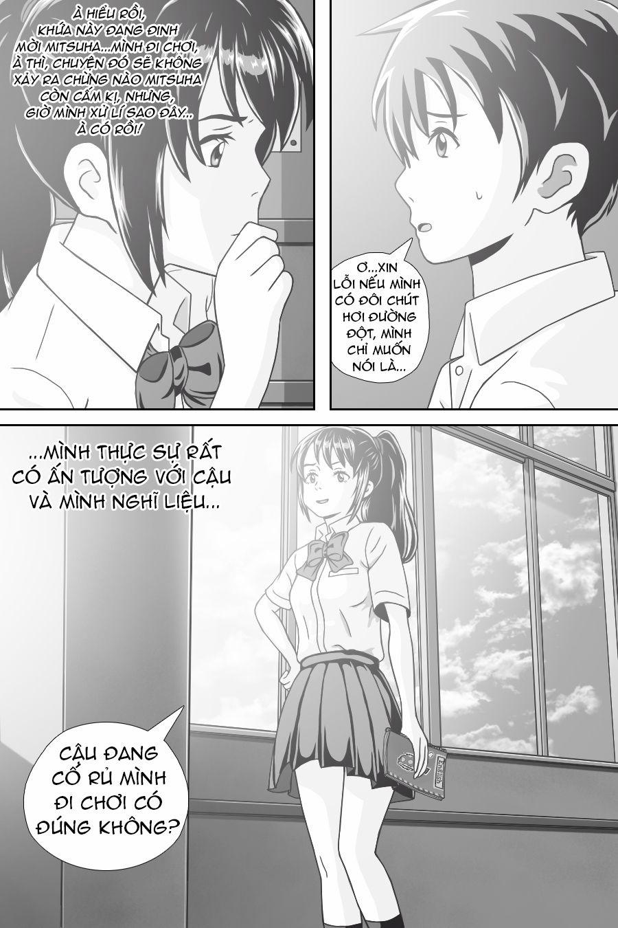 Tên Cậu Là Gì: Nghĩ Ngợi & Mộng Mơ 0 Sự giao thoa. trang 24