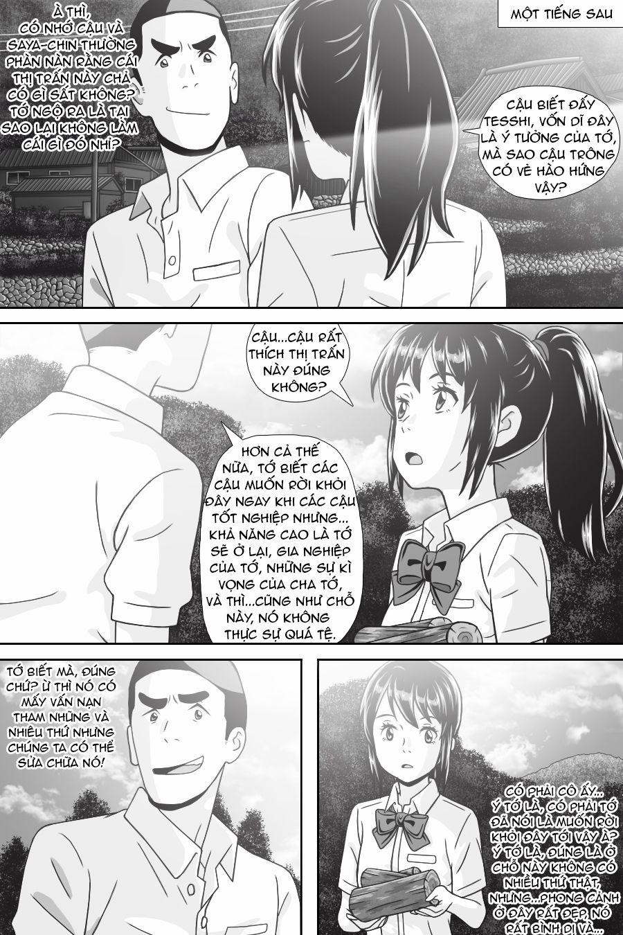 Tên Cậu Là Gì: Nghĩ Ngợi & Mộng Mơ 0 Sự giao thoa. trang 34