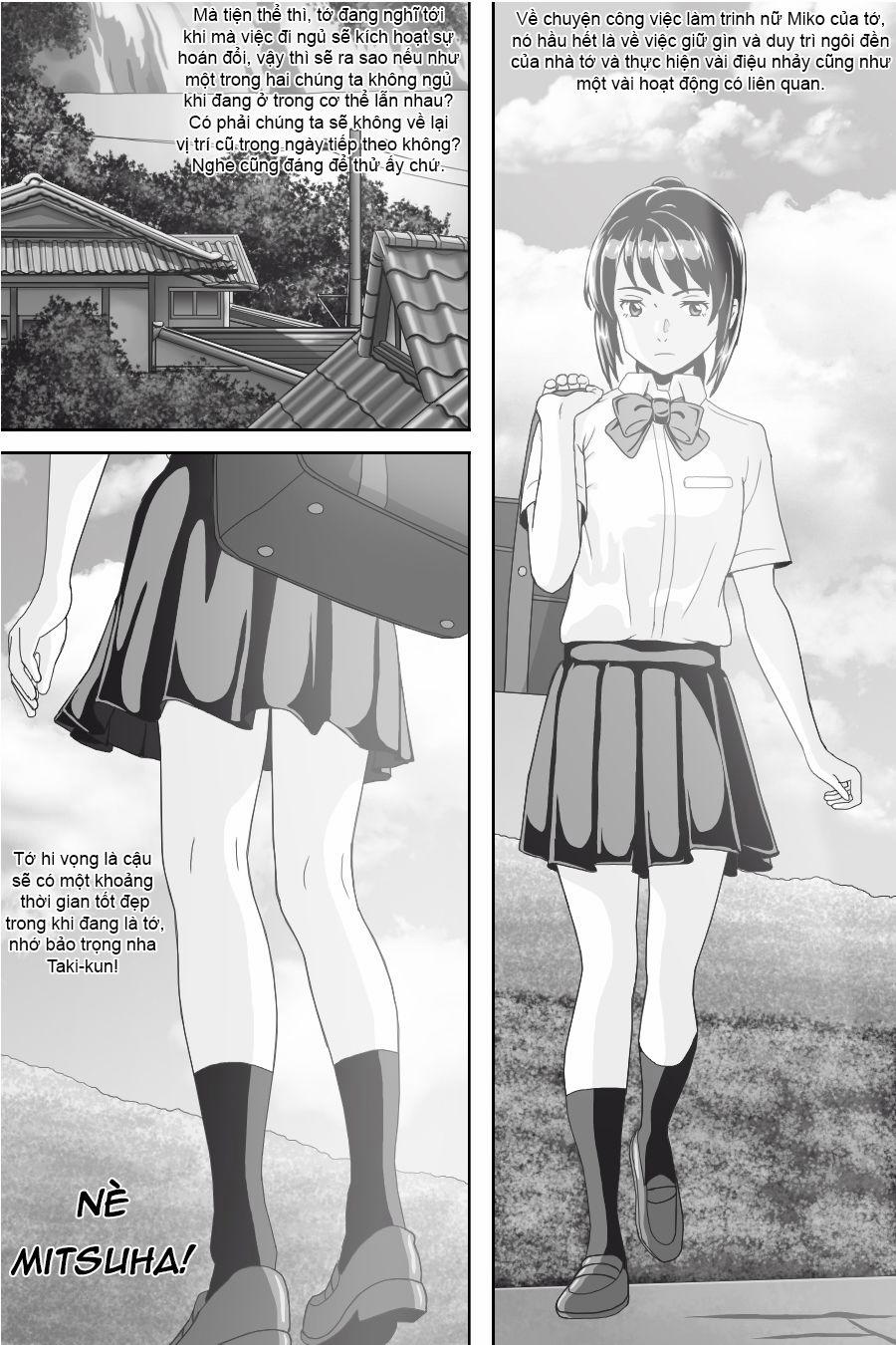 Tên Cậu Là Gì: Nghĩ Ngợi & Mộng Mơ 0 Thư tình rắc rối. trang 10