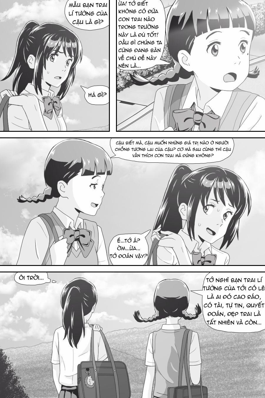 Tên Cậu Là Gì: Nghĩ Ngợi & Mộng Mơ 0 Thư tình rắc rối. trang 14