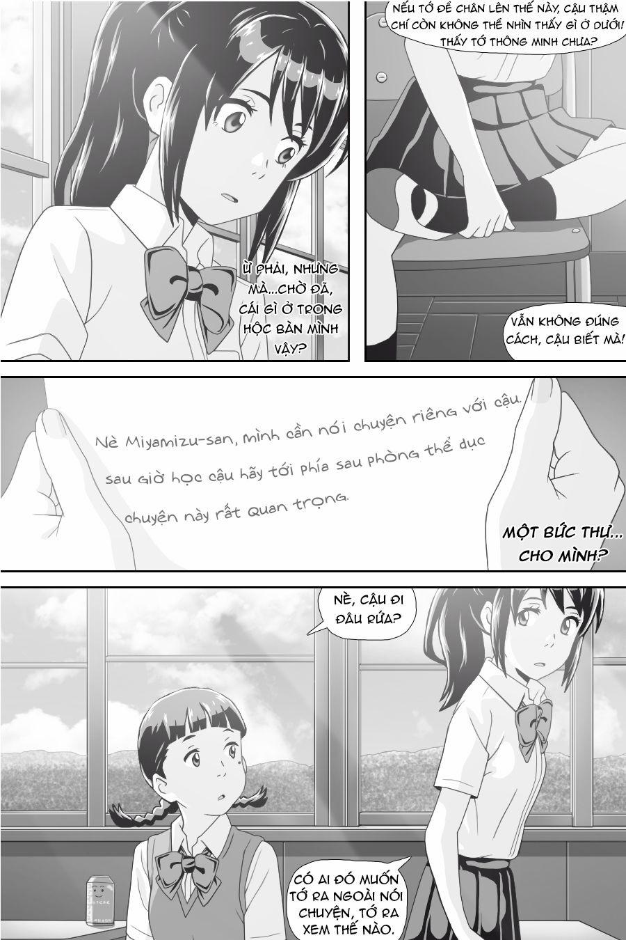 Tên Cậu Là Gì: Nghĩ Ngợi & Mộng Mơ 0 Thư tình rắc rối. trang 19