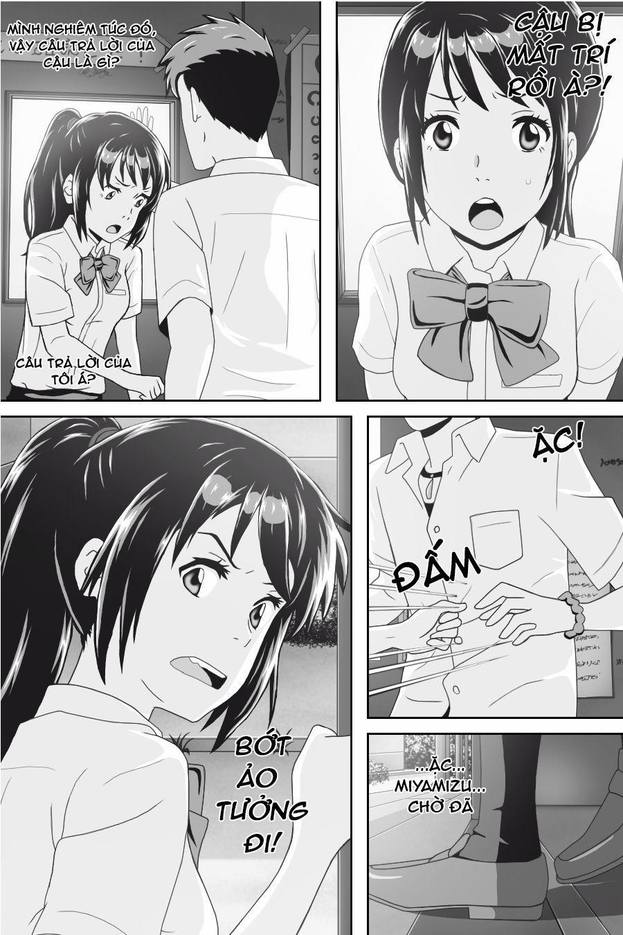 Tên Cậu Là Gì: Nghĩ Ngợi & Mộng Mơ 0 Thư tình rắc rối. trang 27