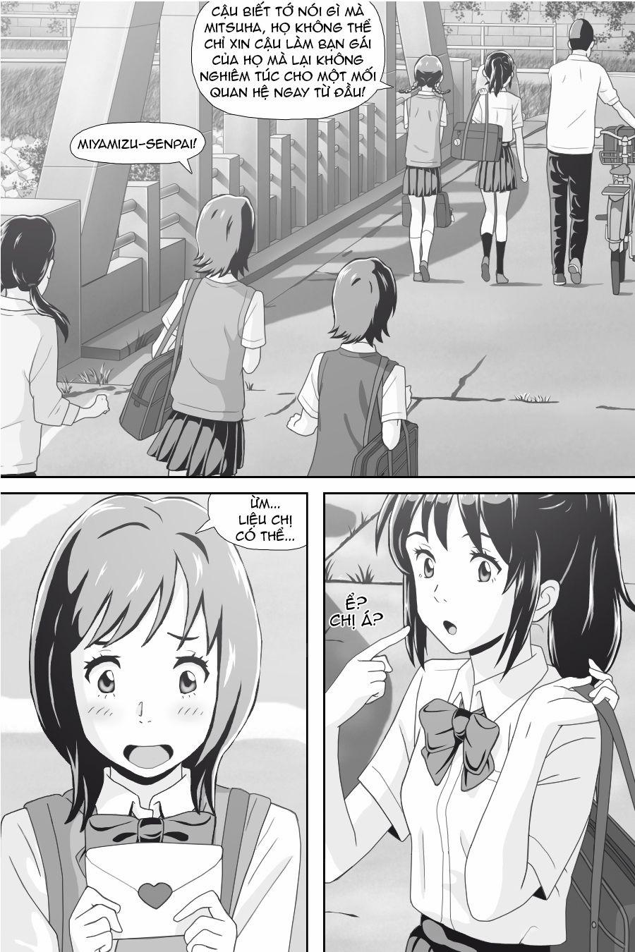 Tên Cậu Là Gì: Nghĩ Ngợi & Mộng Mơ 0 Thư tình rắc rối. trang 32