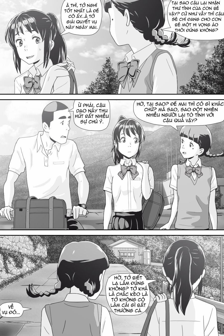 Tên Cậu Là Gì: Nghĩ Ngợi & Mộng Mơ 0 Thư tình rắc rối. trang 35