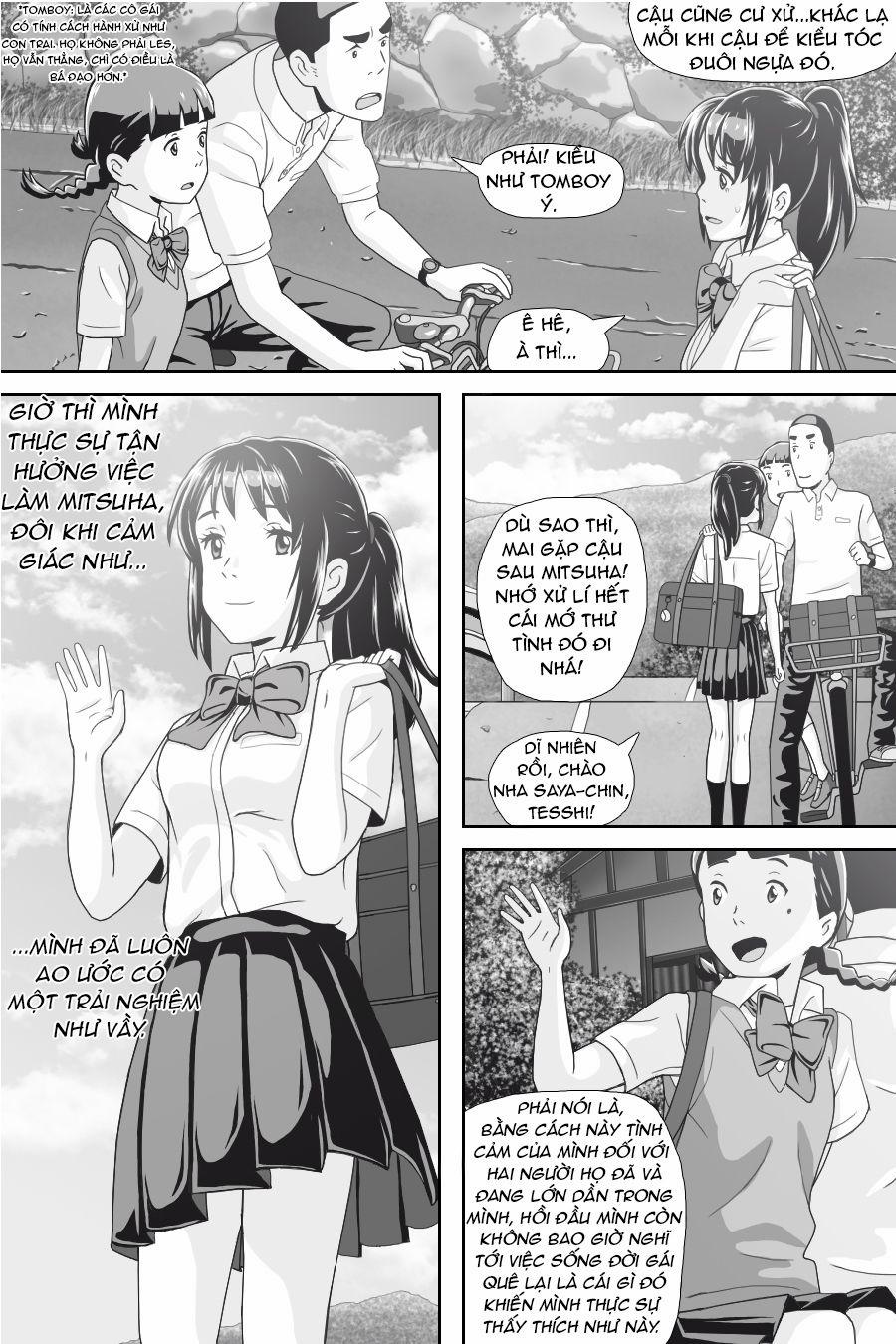 Tên Cậu Là Gì: Nghĩ Ngợi & Mộng Mơ 0 Thư tình rắc rối. trang 36