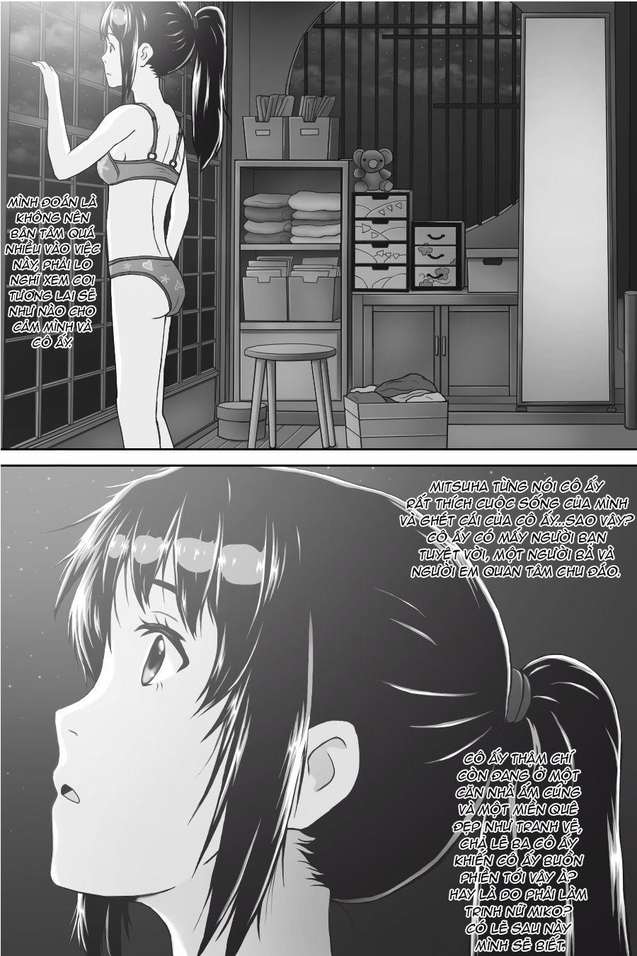 Tên Cậu Là Gì: Nghĩ Ngợi & Mộng Mơ 0 Thư tình rắc rối. trang 42