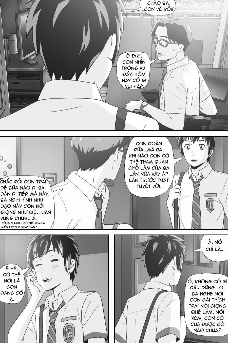 Tên Cậu Là Gì: Nghĩ Ngợi & Mộng Mơ 0 Thư tình rắc rối. trang 43