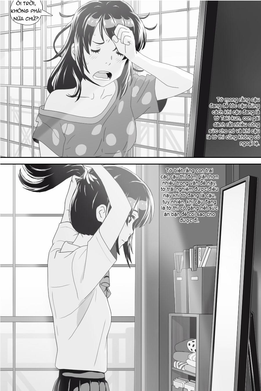 Tên Cậu Là Gì: Nghĩ Ngợi & Mộng Mơ 0 Thư tình rắc rối. trang 7