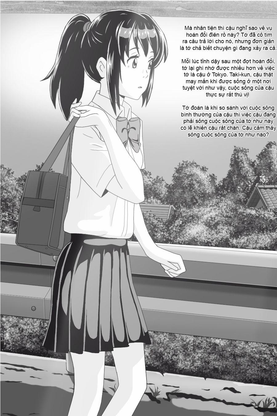 Tên Cậu Là Gì: Nghĩ Ngợi & Mộng Mơ 0 Thư tình rắc rối. trang 9