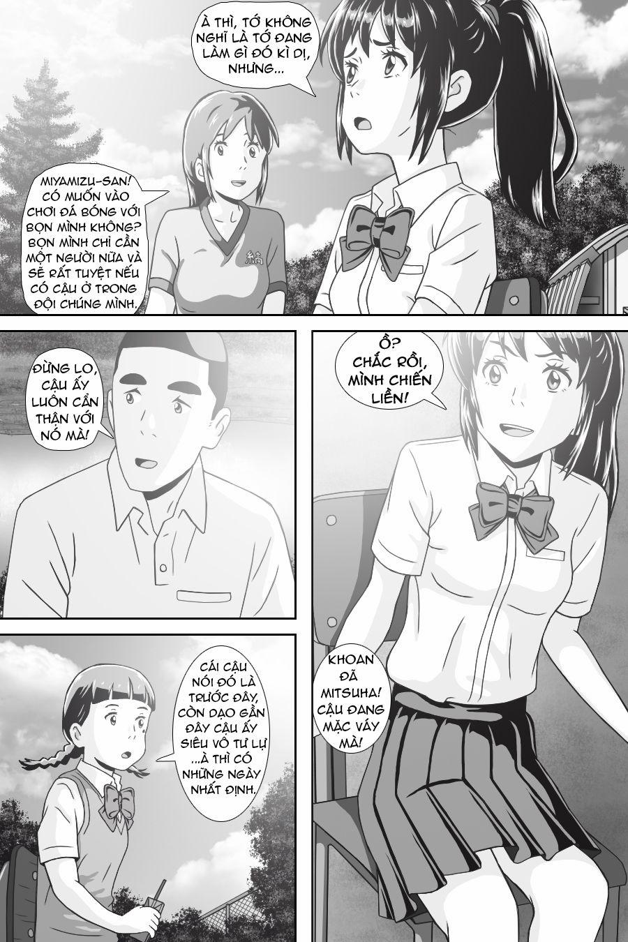 Tên Cậu Là Gì: Nghĩ Ngợi & Mộng Mơ 0 Tình bạn. trang 23