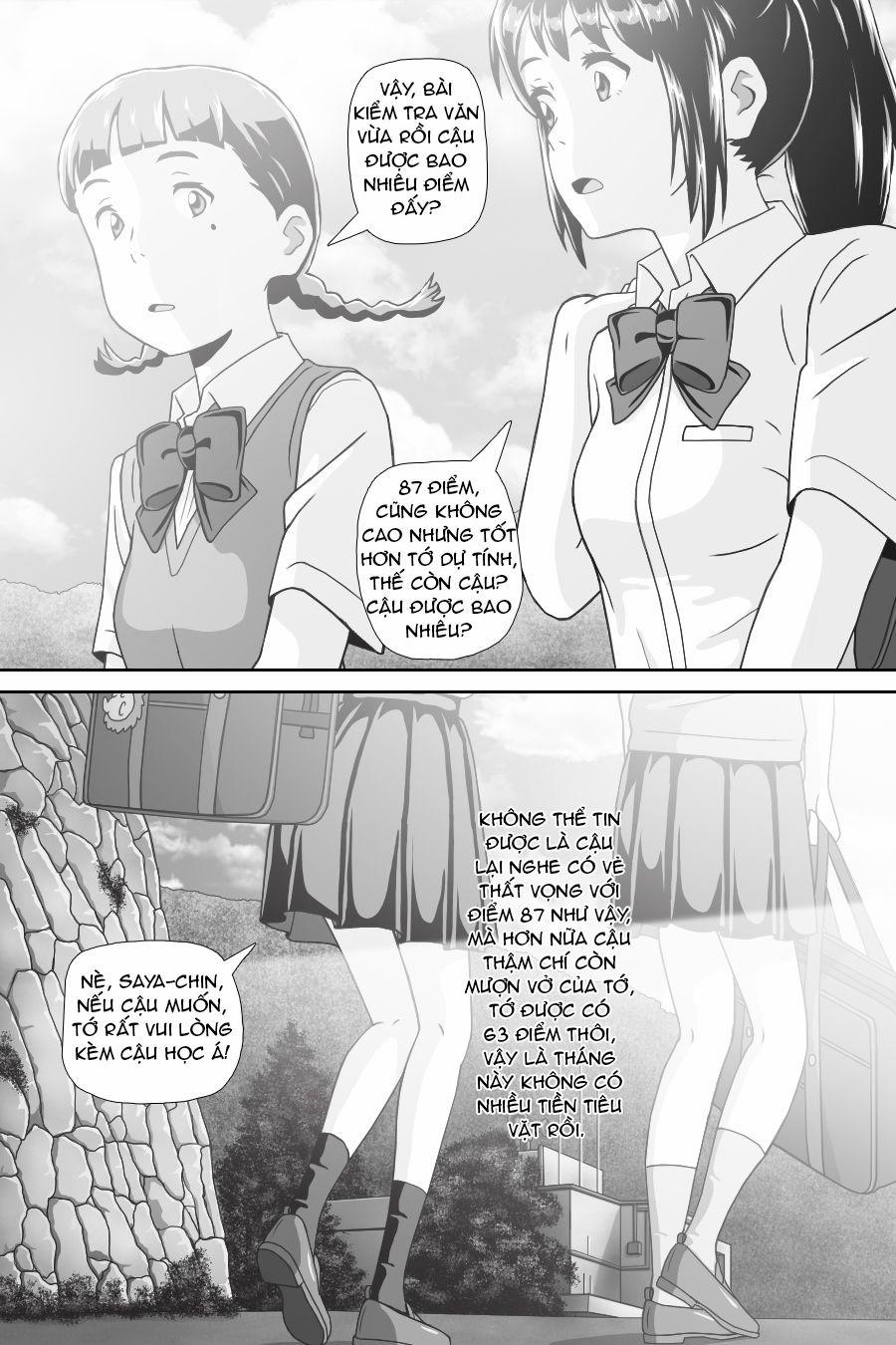 Tên Cậu Là Gì: Nghĩ Ngợi & Mộng Mơ 0 Tình bạn. trang 33