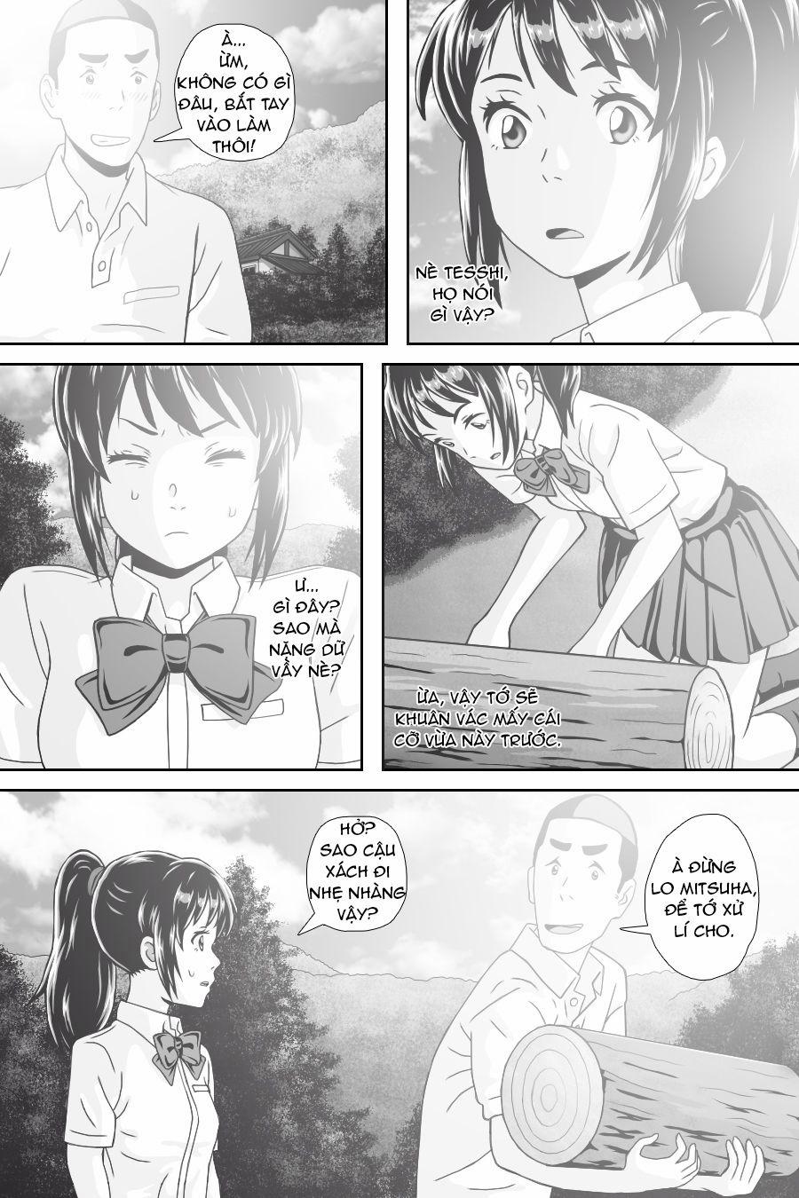 Tên Cậu Là Gì: Nghĩ Ngợi & Mộng Mơ 0 Tình bạn. trang 37