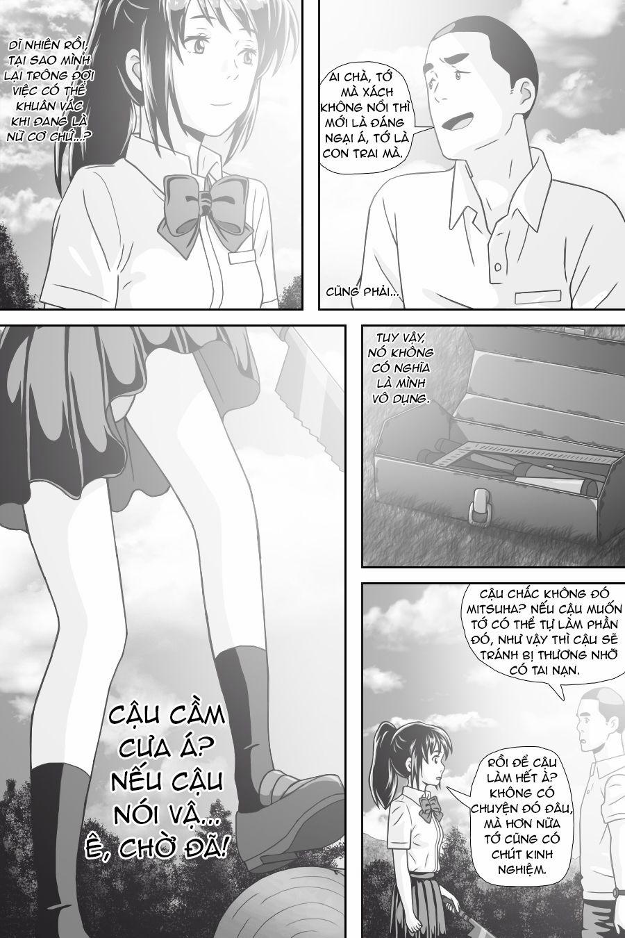 Tên Cậu Là Gì: Nghĩ Ngợi & Mộng Mơ 0 Tình bạn. trang 38