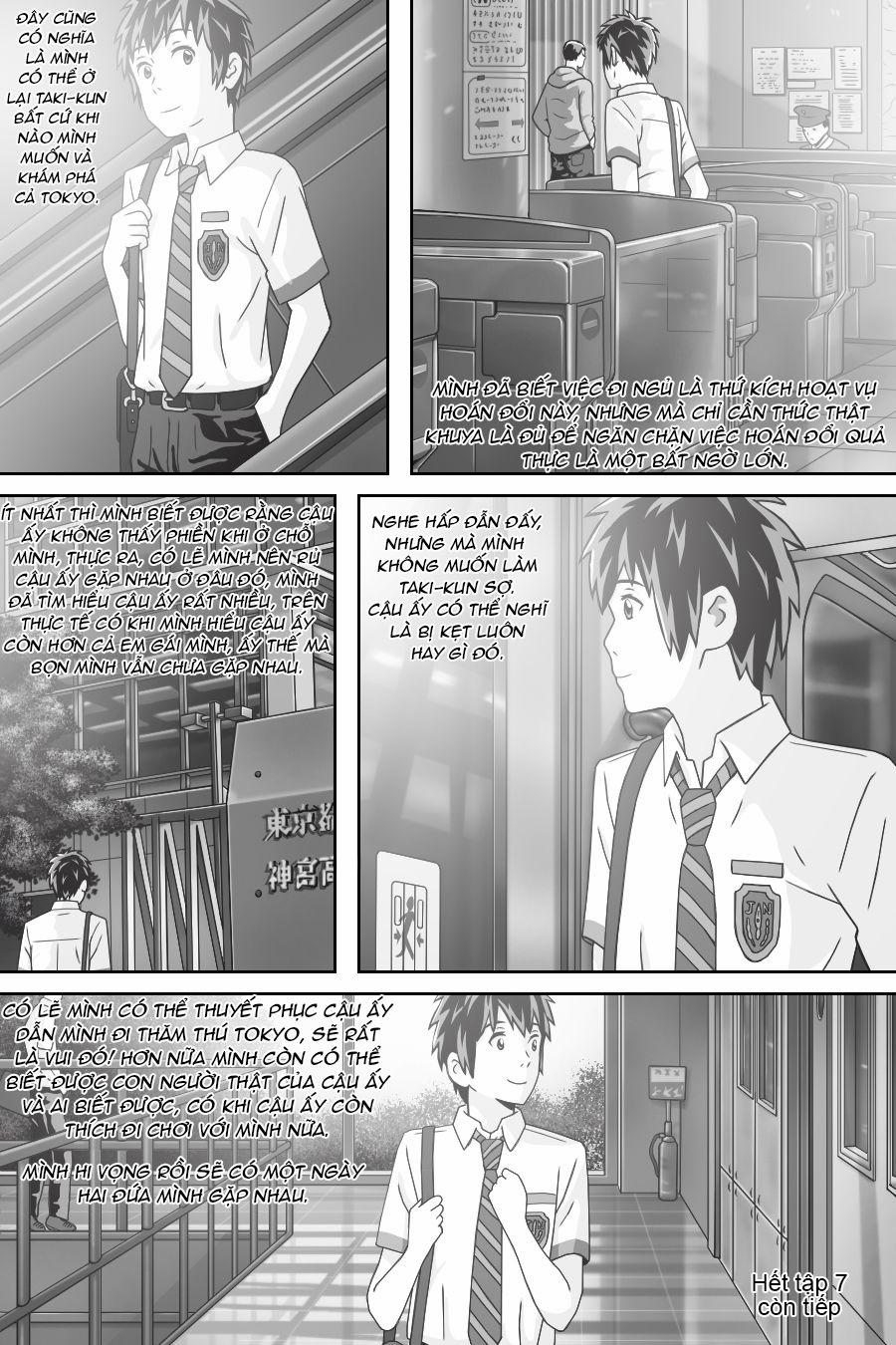 Tên Cậu Là Gì: Nghĩ Ngợi & Mộng Mơ 0 Tình bạn. trang 48