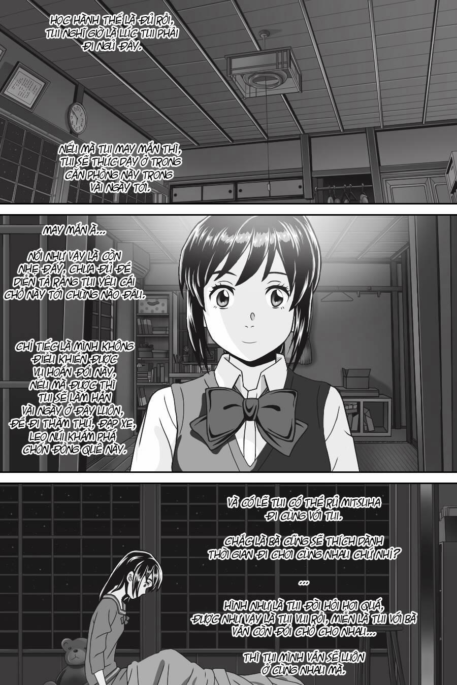 Tên Cậu Là Gì: Nghĩ Ngợi & Mộng Mơ 10 trang 13