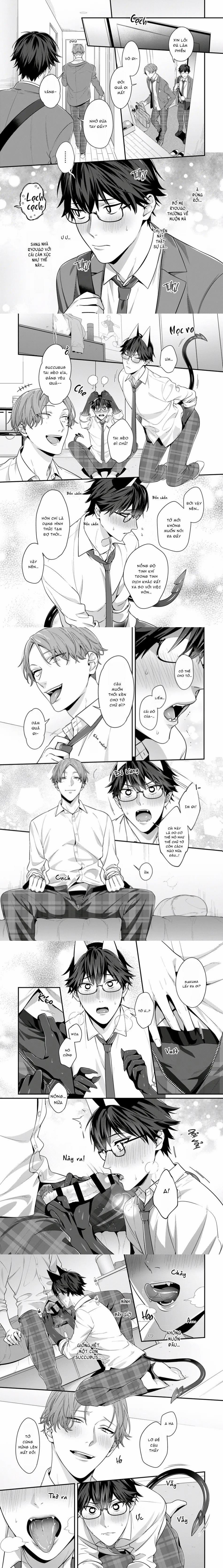 Tên Nghiêm Túc Đó Hoá Ra Là Một Succubus Tsundere 3 trang 10