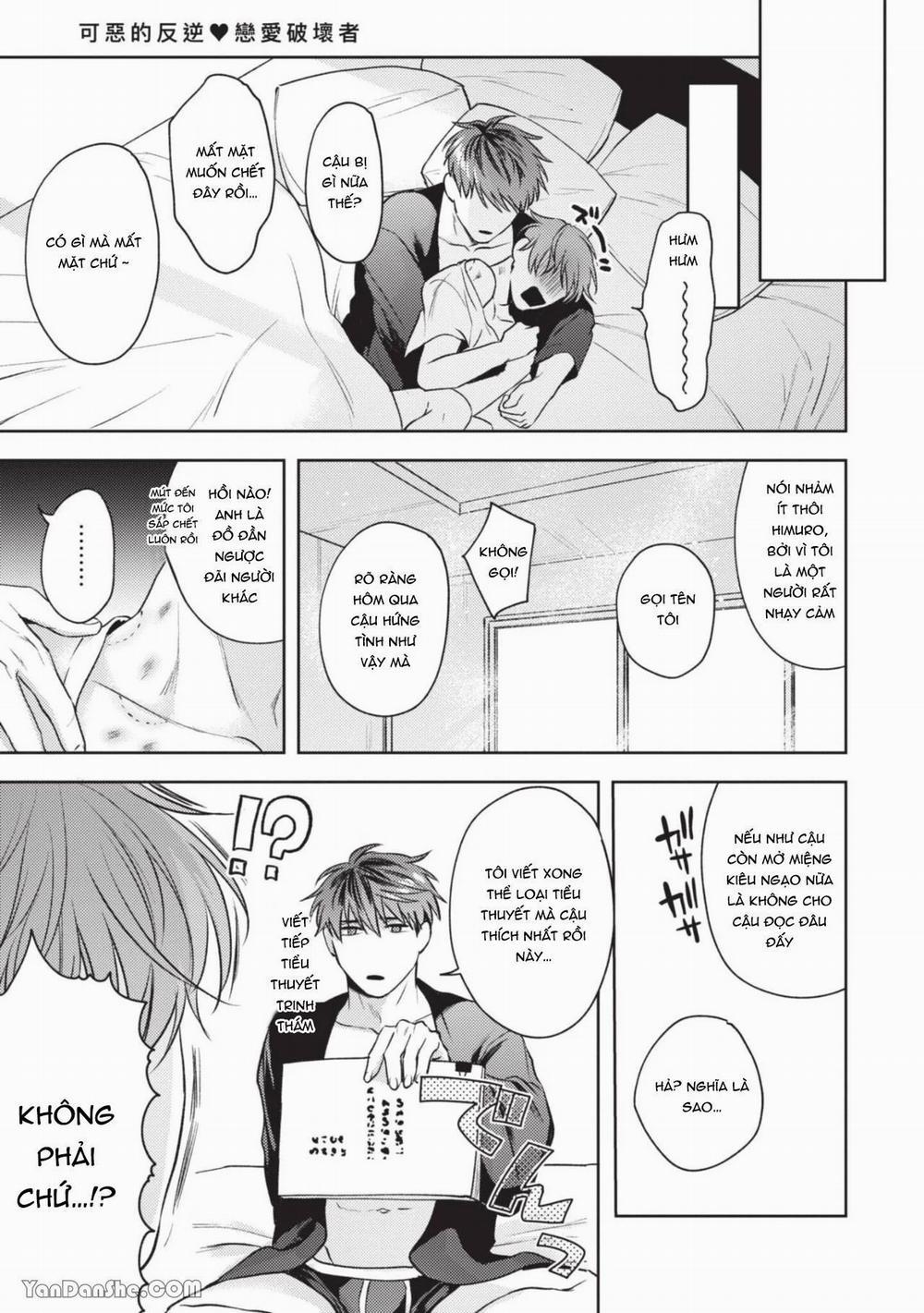 Tên Phản Nghịch Khó Ưa Và Kẻ Hủy Diệt Tình Yêu 2.2 trang 15