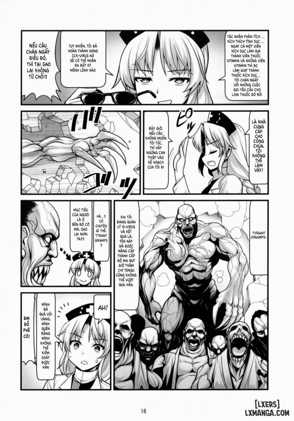 Tengu vs Bio Hazard Oji-san Oneshot trang 17