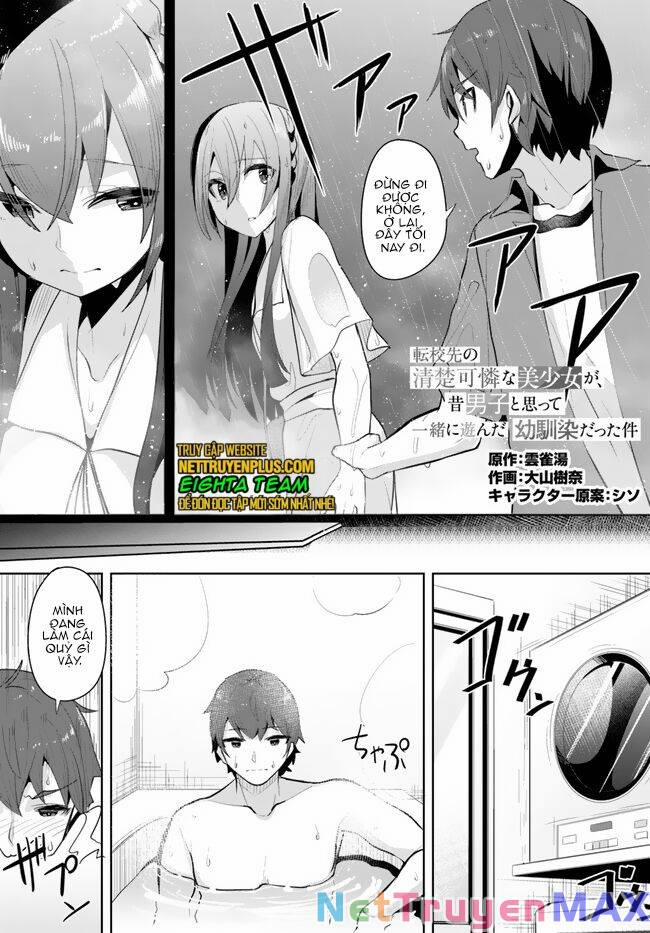 Tenkou-Saki No Seiso Karen Na Bishoujo Ga, Mukashi Danshi To Omotte Issho Ni Asonda Osananajimi Datt 11 trang 1