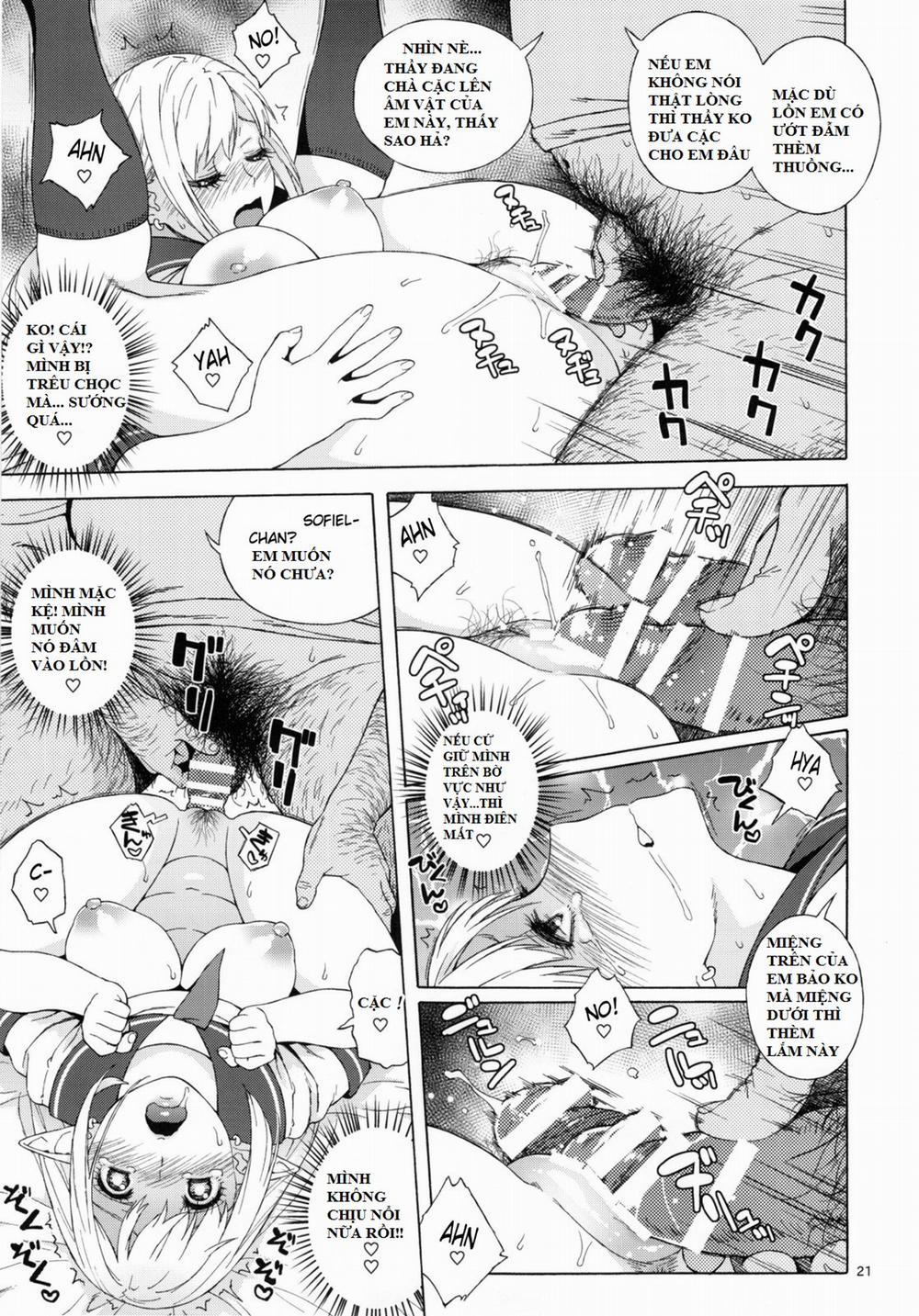 Tenkousei JK Elf 2 -Kegasareta Konyaku no Akashi- Oneshot trang 16
