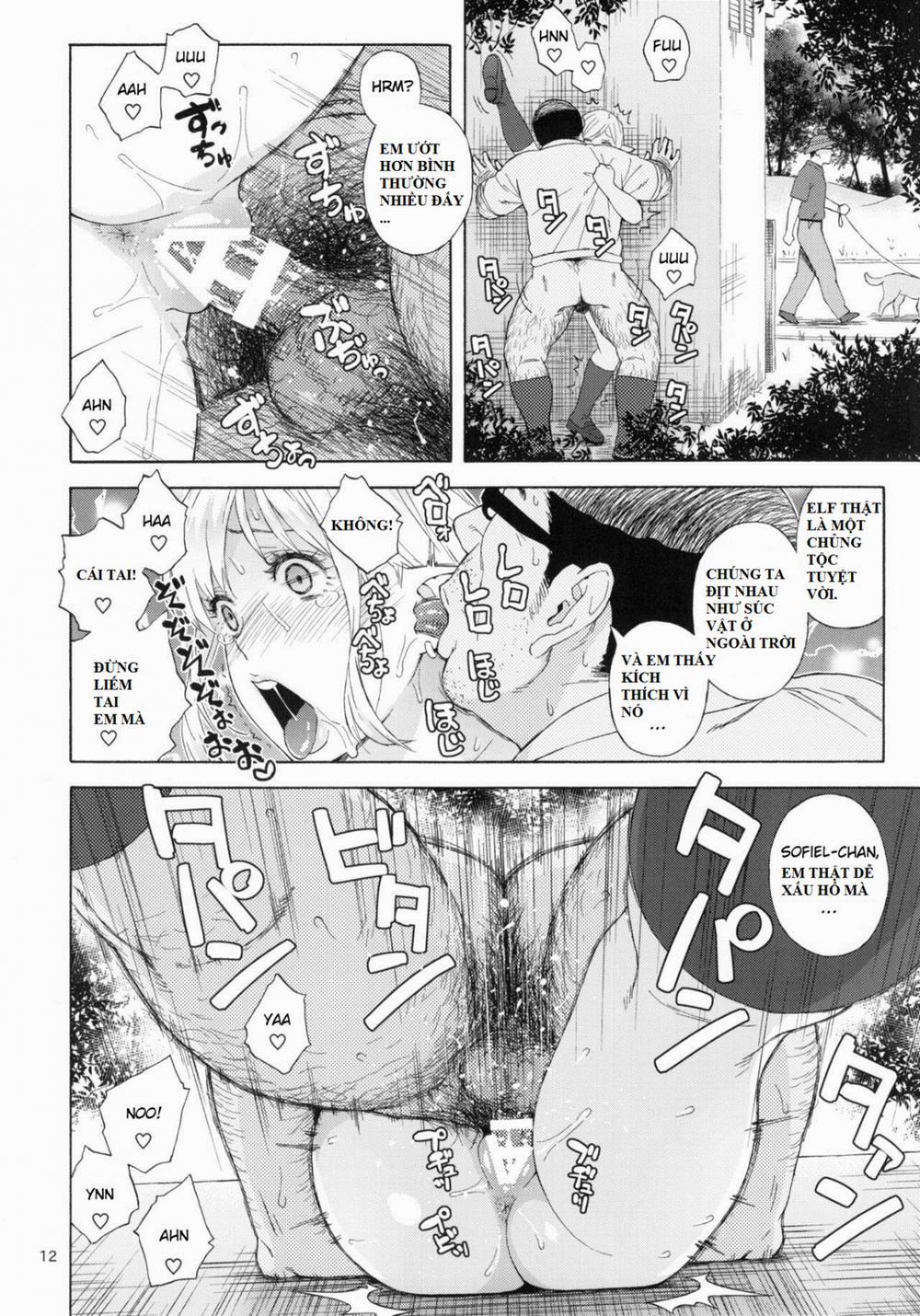 Tenkousei JK Elf 3 Saishuushou -Houkago Yagai Jugyou- Oneshot trang 10