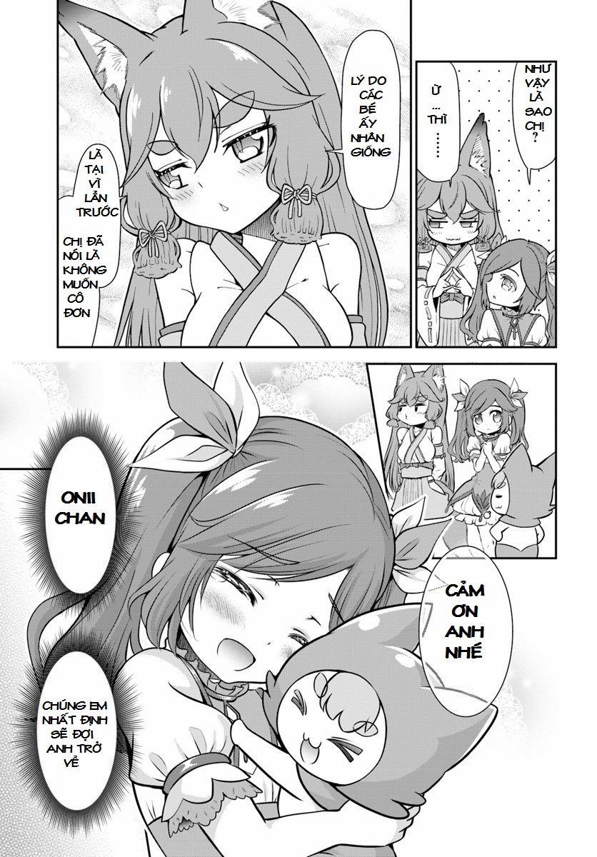 Tenohira Kaitaku Mura De Isekai Kenkokuki: Fueteku Yome-Tachi To Nonbiri Mujintou Life 10 trang 23