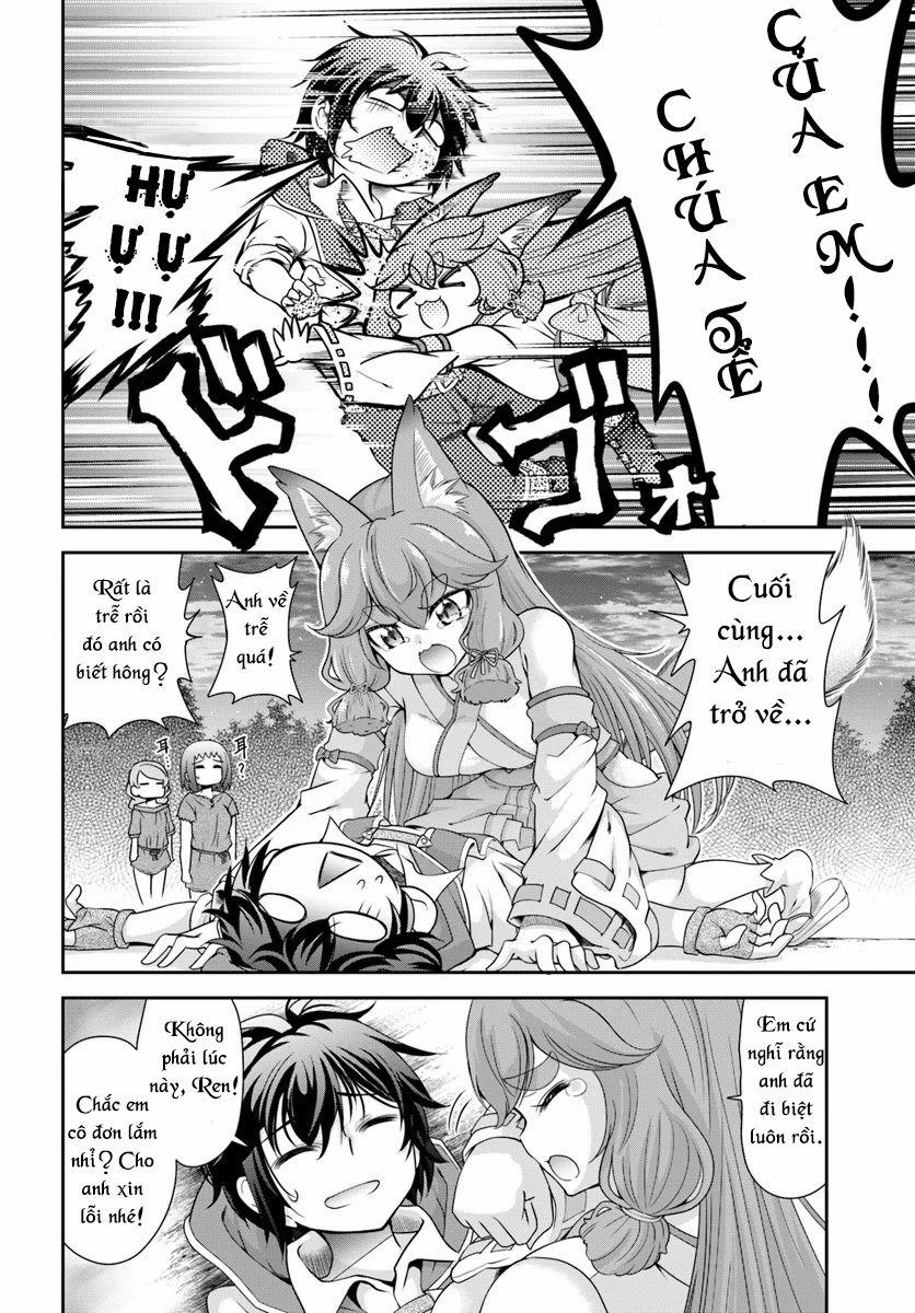 Tenohira Kaitaku Mura De Isekai Kenkokuki: Fueteku Yome-Tachi To Nonbiri Mujintou Life 16 trang 21