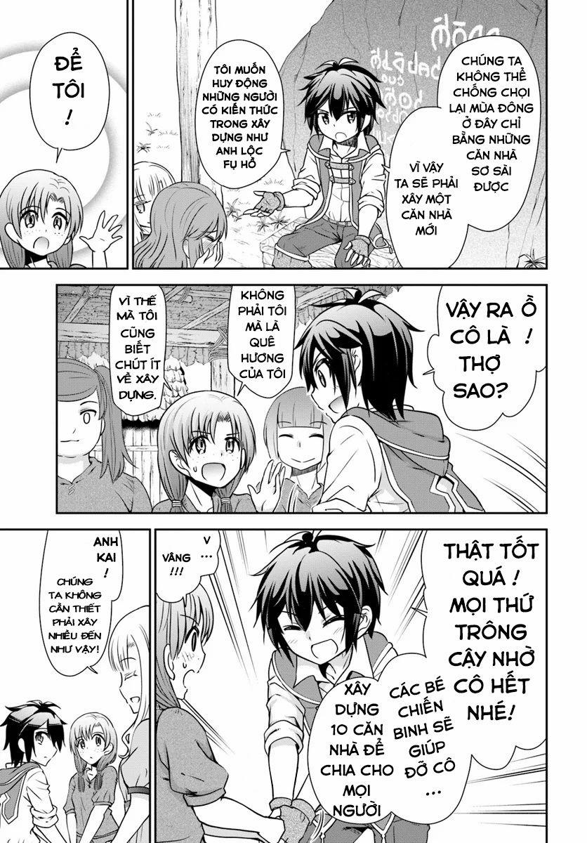 Tenohira Kaitaku Mura De Isekai Kenkokuki: Fueteku Yome-Tachi To Nonbiri Mujintou Life 17 trang 12