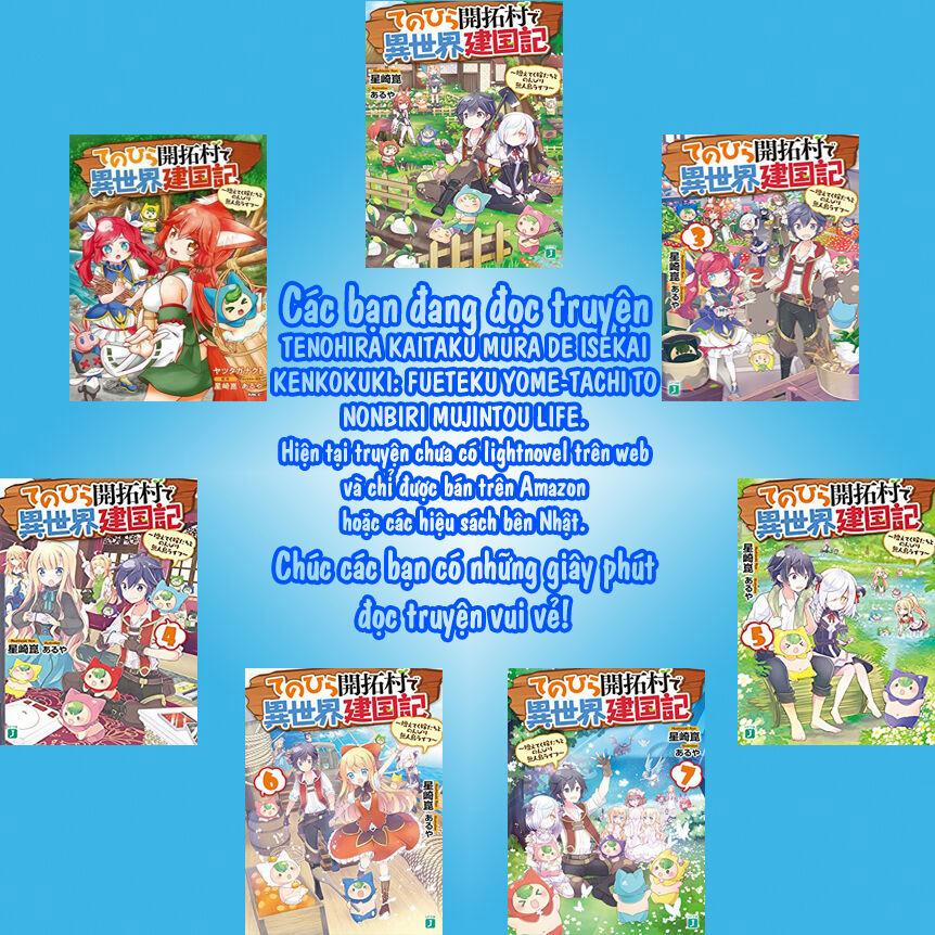 Tenohira Kaitaku Mura De Isekai Kenkokuki: Fueteku Yome-Tachi To Nonbiri Mujintou Life 18 trang 1