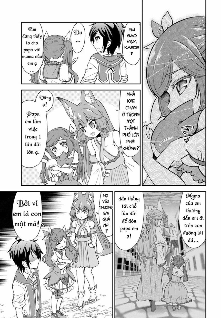 Tenohira Kaitaku Mura De Isekai Kenkokuki: Fueteku Yome-Tachi To Nonbiri Mujintou Life 18 trang 17