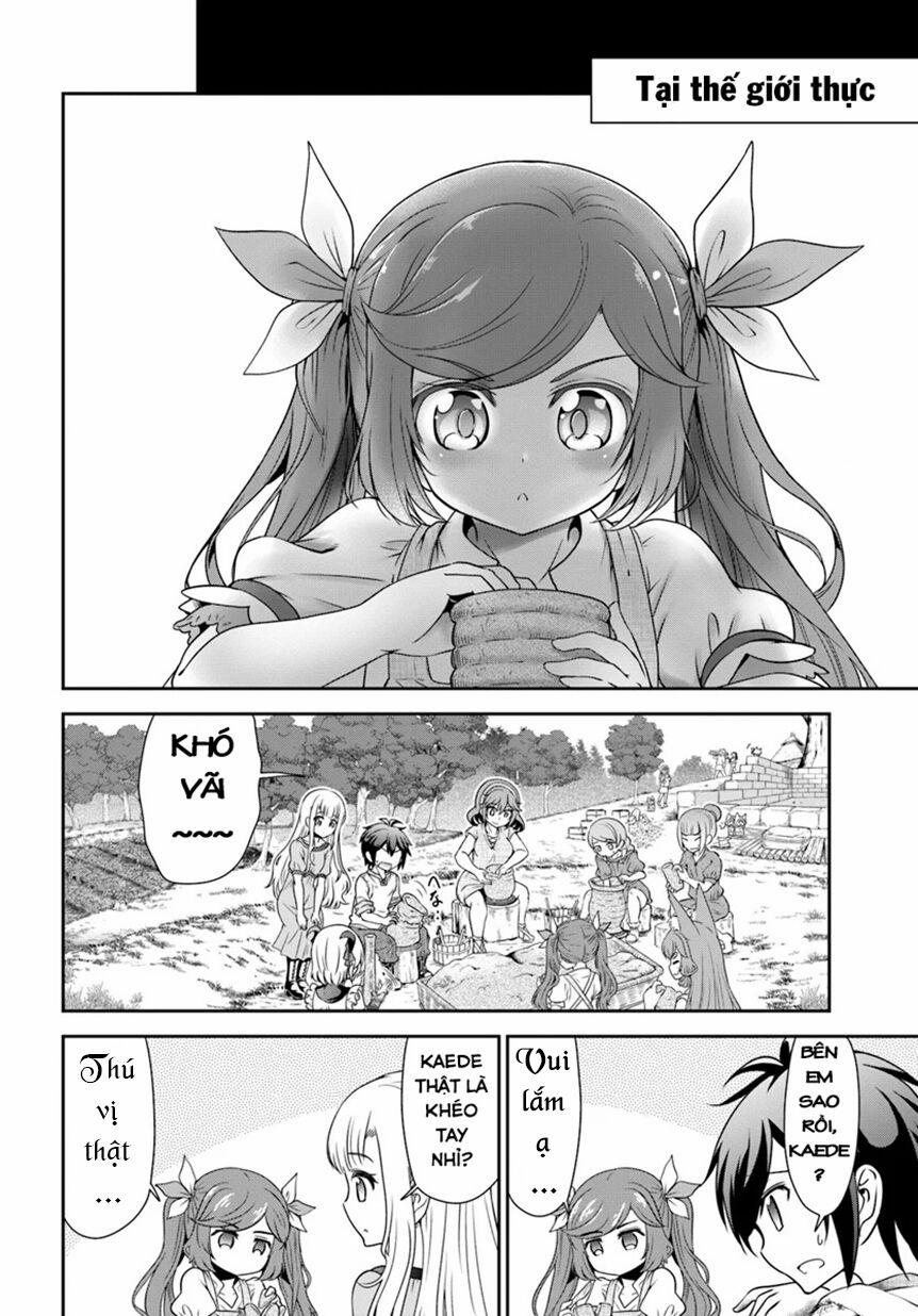 Tenohira Kaitaku Mura De Isekai Kenkokuki: Fueteku Yome-Tachi To Nonbiri Mujintou Life 18 trang 22