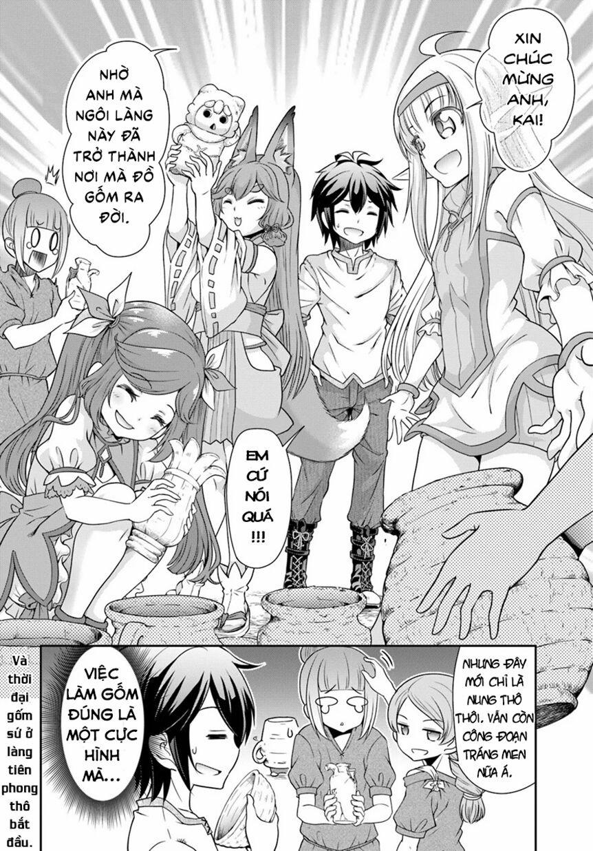 Tenohira Kaitaku Mura De Isekai Kenkokuki: Fueteku Yome-Tachi To Nonbiri Mujintou Life 18 trang 28