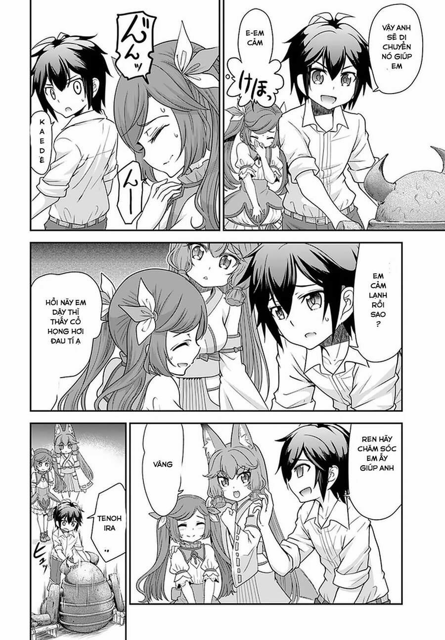 Tenohira Kaitaku Mura De Isekai Kenkokuki: Fueteku Yome-Tachi To Nonbiri Mujintou Life 19.1 trang 6