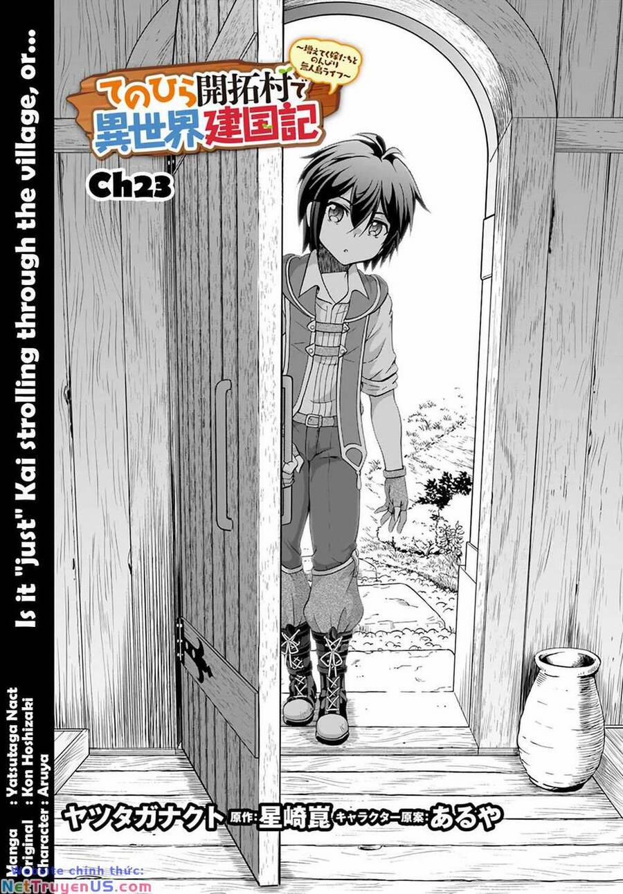 Tenohira Kaitaku Mura De Isekai Kenkokuki: Fueteku Yome-Tachi To Nonbiri Mujintou Life 23.2 trang 14
