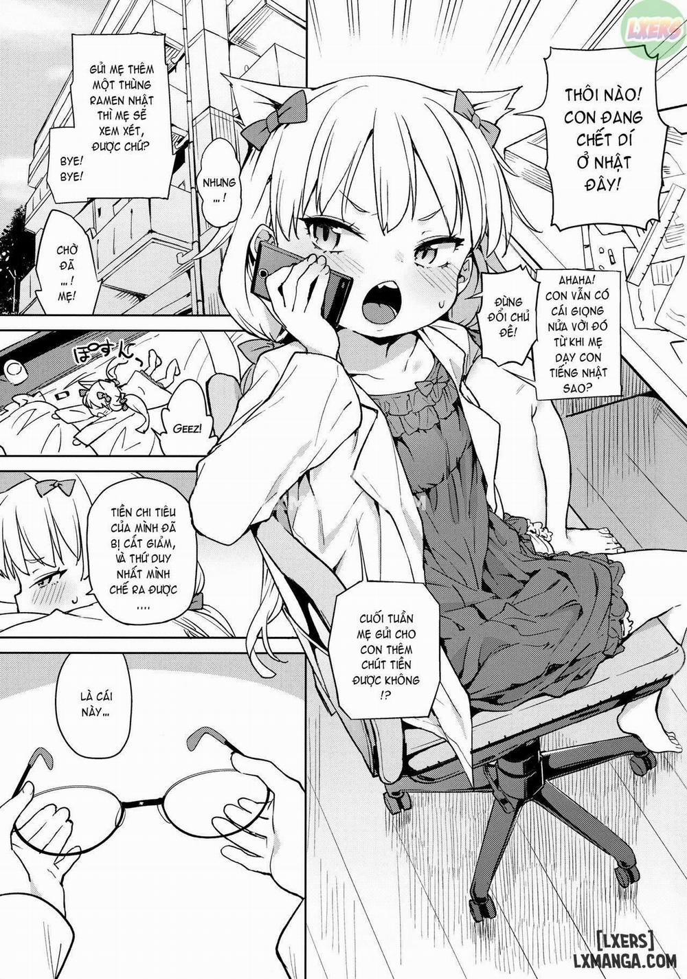 Tensai Shoujo demo Baka Mitaini Ecchi ni Narimasu Genius little girl becomes stupidly lewd Oneshot trang 1