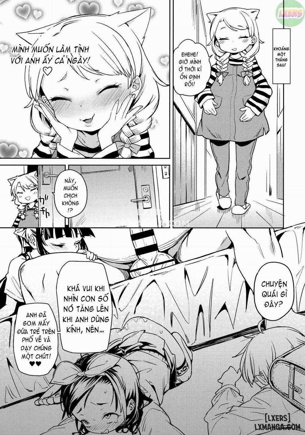 Tensai Shoujo demo Baka Mitaini Ecchi ni Narimasu Genius little girl becomes stupidly lewd Oneshot trang 25